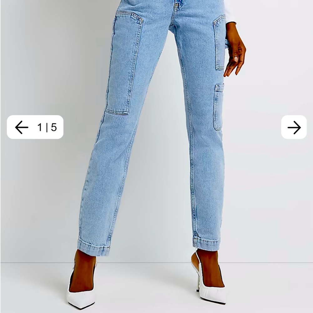 River Island Cargo Jeans